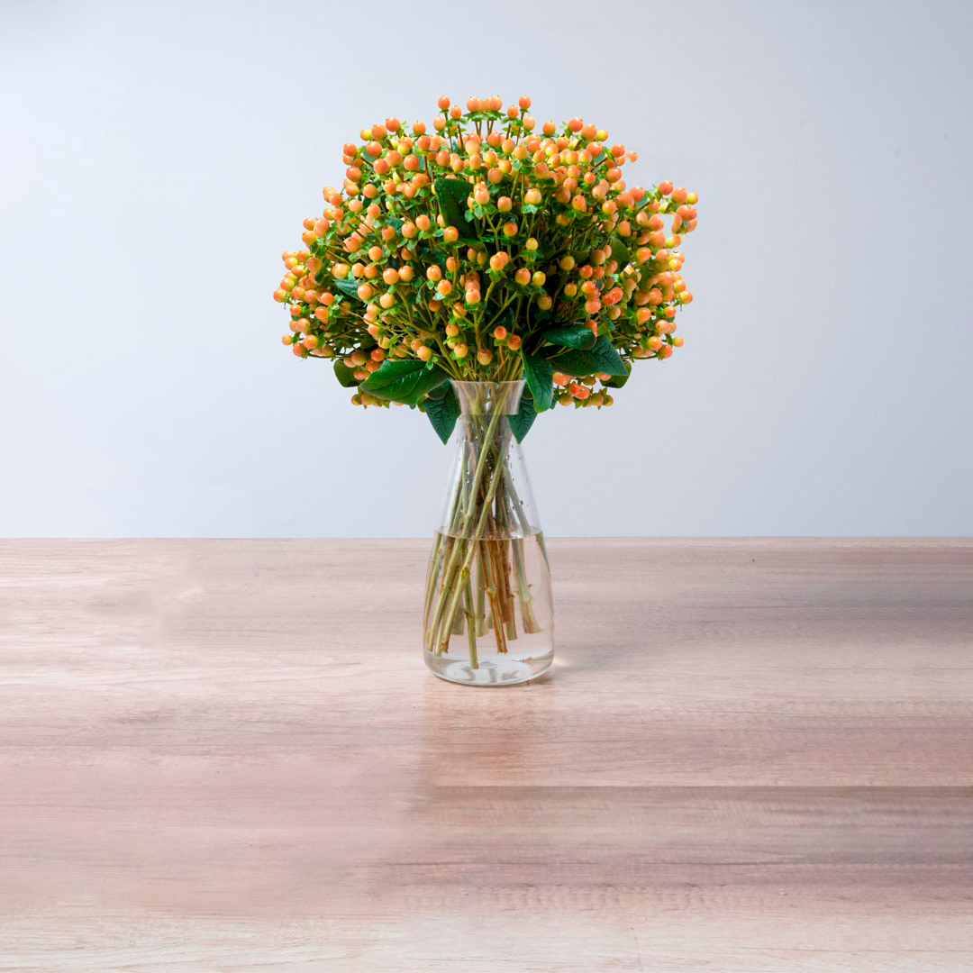 Hypericum Single Orange Mellow Orange Romance Floral Chain