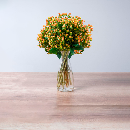 Hypericum Single Orange Mellow Orange Romance Floral Chain